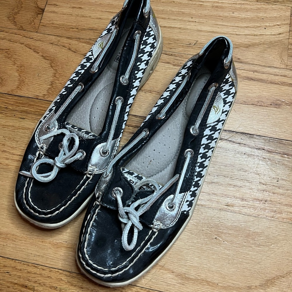 Houndstooth Sperrys